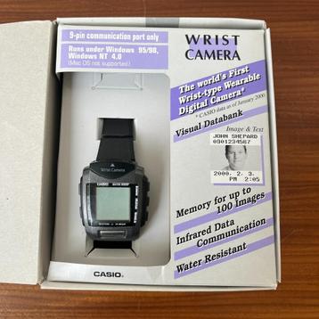 Casio Wrist camera WQV-1S-1ER compleet zgan niet gedragen beschikbaar voor biedingen