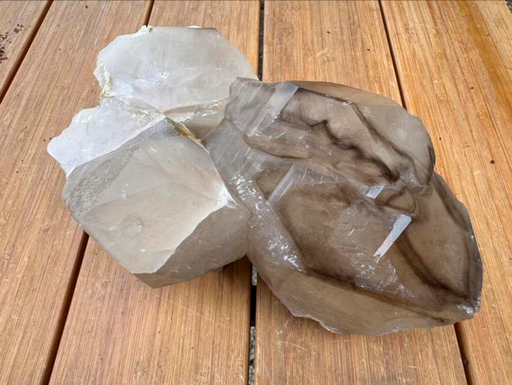 Enhydro elestiaal kwarts, Verzamelen, Mineralen en Fossielen, Mineraal, Ophalen of Verzenden