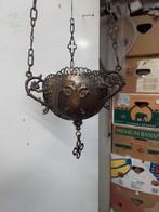14442) mooie antieke Godslamp  met tweekoppige adelaar, Antiek en Kunst, Ophalen of Verzenden