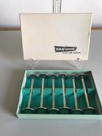 Oude messenleggers van Sola.Ongebruikt in doosje 🍴, Ophalen of Verzenden, Rvs of Chroom, Bestekset