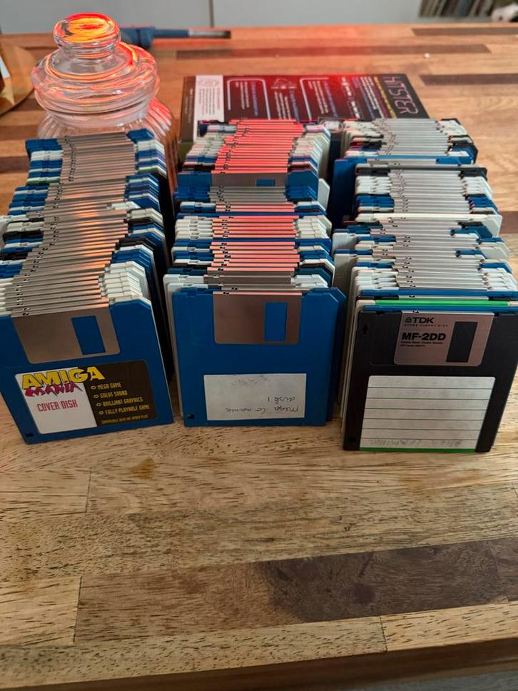 Amiga Diskettes - 156 stuks - Spellen en Programma's, Computers en Software, Vintage Computers, Ophalen of Verzenden