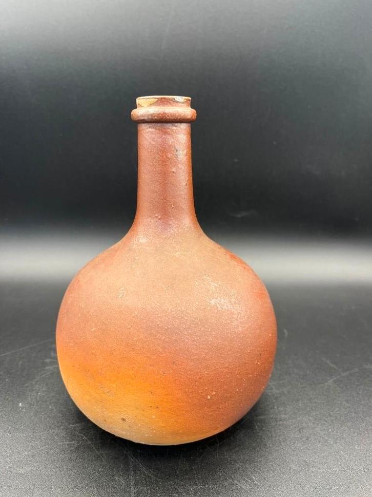 Antieke Steengoed Kattekopfles Buikfles Fles Kruik, Antiek en Kunst, Antiek | Keramiek en Aardewerk, Ophalen of Verzenden