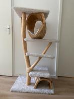 Super mooie natuurlijke houten krabpaal., Ophalen, Zo goed als nieuw