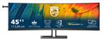 Philips Monitor 45 B1 U 6900, Computers en Software, Monitoren, 3 tot 5 ms, Nieuw, Ophalen of Verzenden, Ultrawide