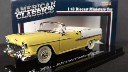 Chevrolet Bel Air Convertible Harvest Gold 1:43 Vitesse Pol, Hobby en Vrije tijd, Modelauto's | 1:43, Nieuw, Auto, Verzenden