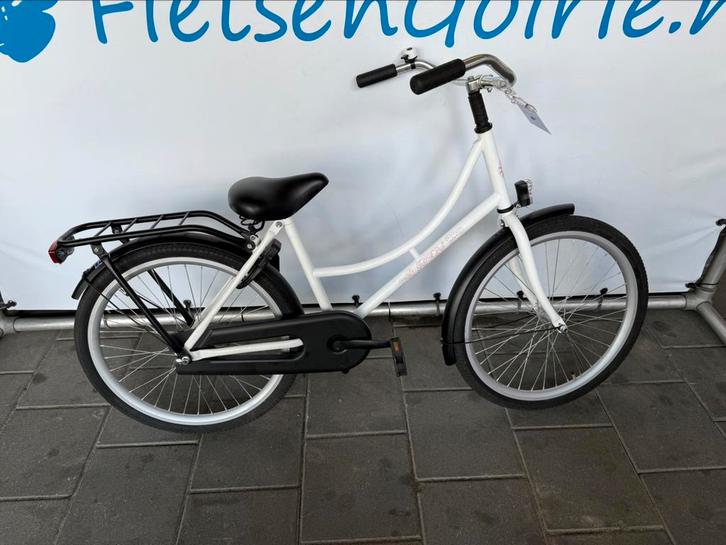 Meisjes fiets, Fietsen en Brommers, Fietsen | Dames | Damesfietsen, Zo goed als nieuw, (Extra) lage instap, Minder dan 47 cm, Ophalen