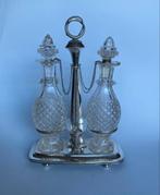 Zilveren olie- azijnstel. Breda 1835, Antiek en Kunst, Ophalen of Verzenden, Zilver