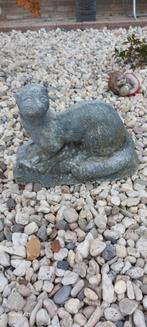 Gietijzeren Otter Beeld, Ophalen of Verzenden, Gebruikt, Metaal, Dierenbeeld