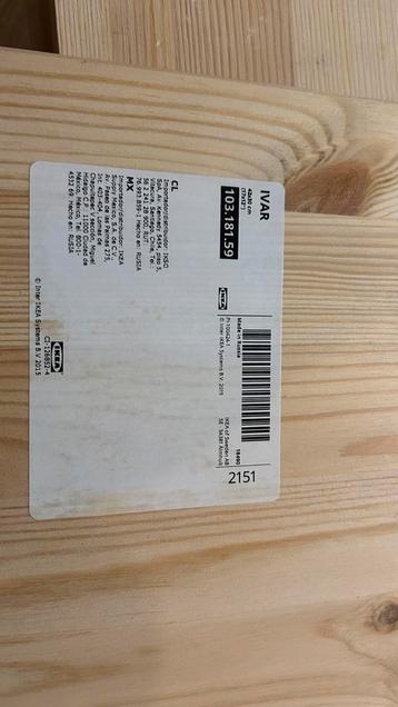 Ivar planken Ikea 7x 42x30 cm - afbeelding 2