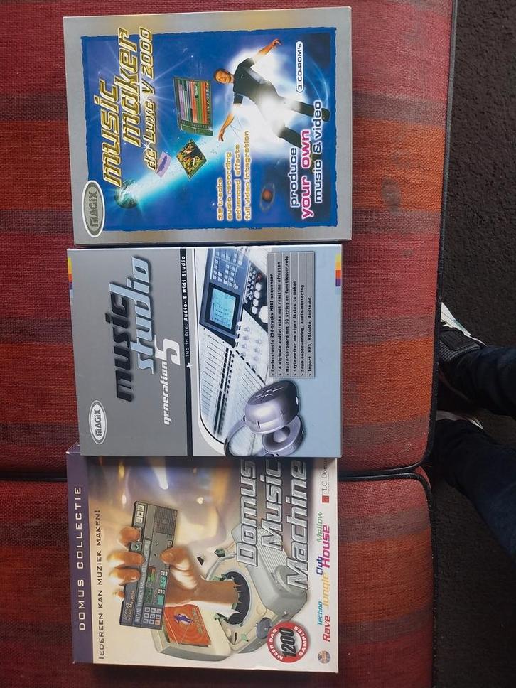 Muziek Software Windows 95/98 - Vintage!, Computers en Software, Audio-software, Ophalen of Verzenden