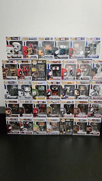Funko Pop Collectie - 34 Stuks in Goede Staat! beschikbaar voor biedingen