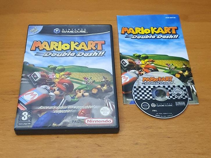 GameCube | Mario Kart Double Dash!!, Spelcomputers en Games, Games | Nintendo GameCube, Gebruikt, Racen en Vliegen, 3 spelers of meer