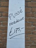 Zwarte Plissé Hordeur - 1300mm breed, 2150-2180mm hoog, Doe-het-zelf en Verbouw, Deuren en Horren, Ophalen of Verzenden