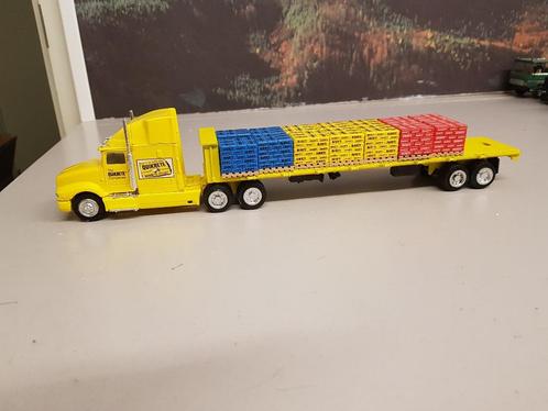 Te koop Freightliner 6x4 met opl. en lading 1/53 metaal, Hobby en Vrije tijd, Modelauto's | 1:50, Nieuw, Bus of Vrachtwagen, Ophalen of Verzenden
