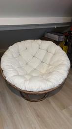 Rotan papasan stoel, Ophalen, Zo goed als nieuw, 75 tot 100 cm, 50 tot 75 cm