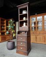 Smalle Grutterskast | Oude Kruidenierskast | Bijzet #2673, Antiek en Kunst, Antiek | Meubels | Kasten, Ophalen of Verzenden