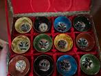 Chinese theekopjes set – 12 stuks – Peking Opera maskers, Ophalen of Verzenden