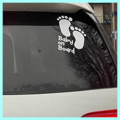 baby on board - stickers v.a. € 4,59, Auto diversen, Auto-accessoires, Nieuw, Verzenden