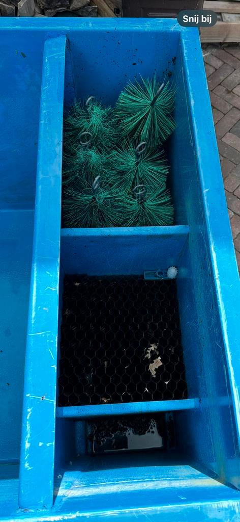 Quarantaine bak + filter - 99x149x75cm, Tuin en Terras, Vijver-toebehoren, Gebruikt, Vijverbak, Ophalen of Verzenden