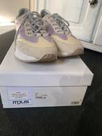 MJUS sneakers mt 39 zgan beige/lila. Nieuwprijs 139,95€, MJUS, Ophalen of Verzenden, Zo goed als nieuw, Sneakers of Gympen