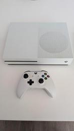 Xbox One S (Zeer goede staat!) Inclusief 9 games!, Ophalen, Xbox One S, Zo goed als nieuw, Met 1 controller