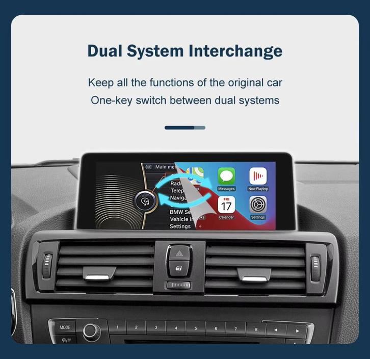 BMW  MINI CarPlay & Android Auto 2003–2020, Auto diversen, Autonavigatie, Nieuw, Ophalen