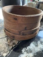 Brocante houten kleine meelzeef meel zeef, Antiek en Kunst, Ophalen of Verzenden