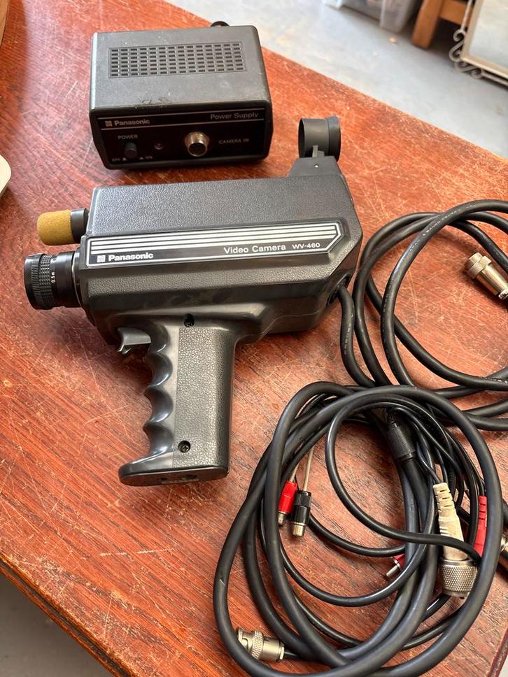Panasonic WV-460 Videocamera - Vintage!, Audio, Tv en Foto, Videocamera's Analoog, Camera, Overige soorten, Ophalen