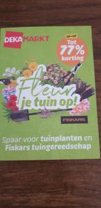 1 volle spaarkaart Fiskars tuingereedschap deka markt, Ophalen of Verzenden, Dekamarkt