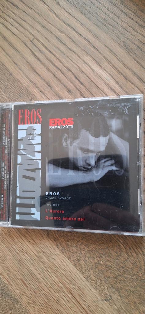 Eros Ramazzotti - Eros CD, Ophalen of Verzenden, Zo goed als nieuw, Europees