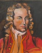 Schilderij J.S Bach, Antiek en Kunst, Ophalen