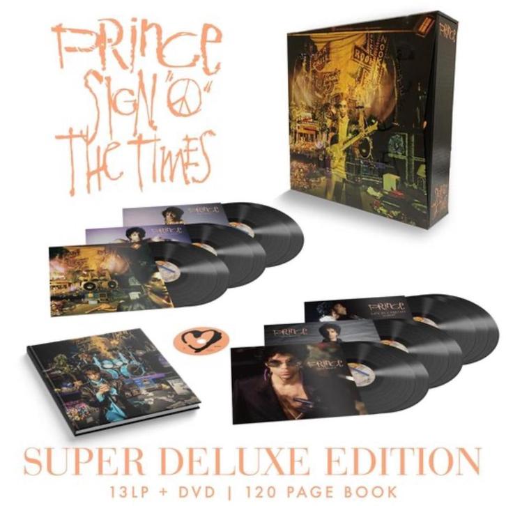 Vinyl 13LP +Dvd +Boek BoxSet Prince Sign Of The Times NIEUW, Cd's en Dvd's, Vinyl | Pop, Nieuw in verpakking, 2000 tot heden, 12 inch