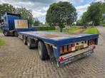3 ASSIGE GESTUURDE SEMI OPLEGGER DIEPLADER., Auto's, Euro 6, Bedrijf, Aanhangers en Opleggers, Te koop