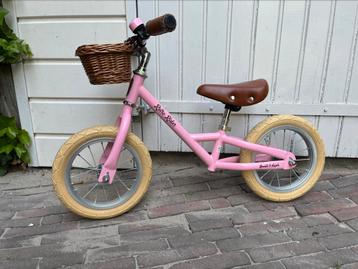 Bandits and Angels Retro Rider roze met mandje beschikbaar voor biedingen