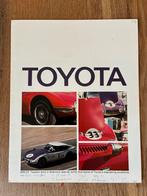 1969 Toyota USA brochure met 2000 GT, Verzenden, Zo goed als nieuw, Toyota