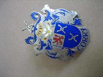 Geëmailleerd embleem badge wapenschild molenijzer - Corry ? beschikbaar voor biedingen