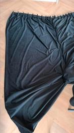 Velours gordijnen, Huis en Inrichting, Stoffering | Gordijnen en Lamellen, Ophalen, Gebruikt, 200 cm of meer, Zwart