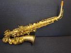Keilwerth solid nikkel brushed altsaxofoon, Ophalen, Zo goed als nieuw, Alt, Met koffer