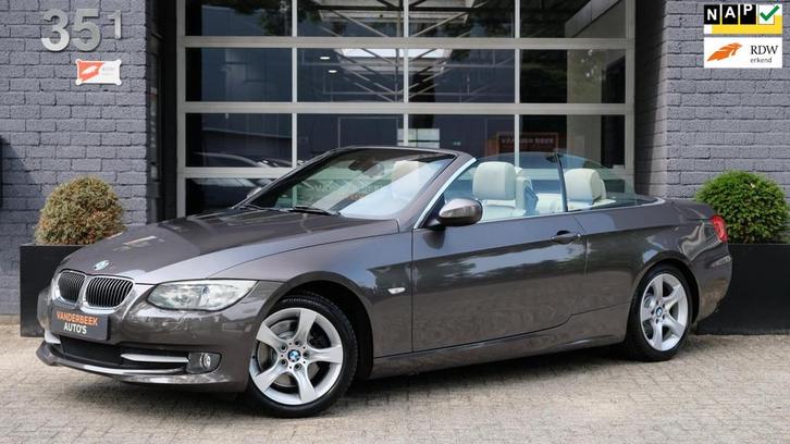 BMW 3-serie Cabrio 325i High Executive 218PK Facelift, Auto's, BMW, Bedrijf, Te koop, 3-Serie, ABS, Airbags, Airconditioning, Bochtverlichting