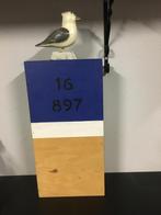 Strandpaal met vogeldecoratie, Ophalen of Verzenden, Zo goed als nieuw