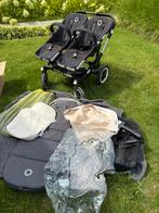 Bugaboo donkey duo creme/zwart, Kinderen en Baby's, Kinderwagens en Combinaties, Ophalen, Gebruikt, Bugaboo, Verstelbare duwstang