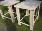 Steigerhouten sta tafel hoge eettafel Douglas hangtafel, Huis en Inrichting, Tafels | Statafels, Ophalen of Verzenden