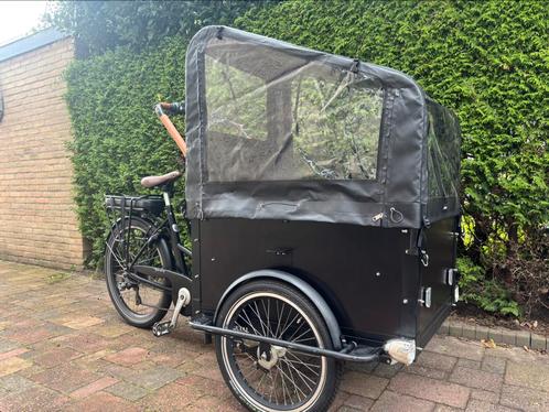 Elektrische bakfiets, Fietsen en Brommers, Fietsen | Bakfietsen, Overige merken, 4 kinderen of meer, Huif, Ophalen of Verzenden