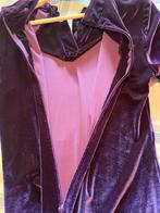 Paarse fluwelen jurk - vintage stijl maat 38, Kleding | Dames, Ophalen of Verzenden, Maat 38/40 (M)