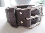 Riem (Bruin), Tailleriem, Ophalen of Verzenden, Gedragen, 3 tot 5 cm