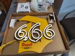 Duvel 6,66% LED lichtreclame, nieuw, Ophalen of Verzenden, Nieuw, Reclamebord, Plaat of Schild