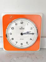 Retro Vintage wandklok Junghans ATO-MAT, Ophalen of Verzenden, Gebruikt