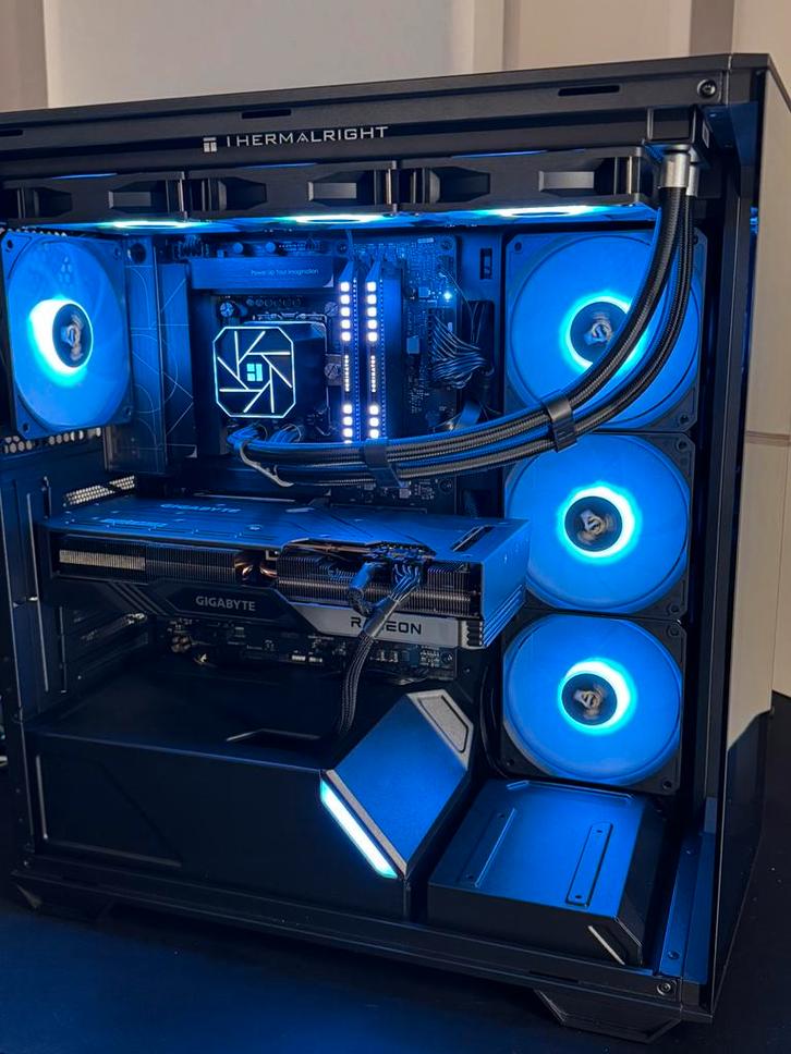 HIGH END GAME PC I9 12900K 32GB AMD 7900GRE, Computers en Software, Desktop Pc's, Zo goed als nieuw, 4 Ghz of meer, SSD, 32 GB