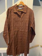 ZACHT BRUIN KATOEN TUNIEK. MAAT: L/XL, Kleding | Dames, Blouses en Tunieken, Ophalen of Verzenden, Nieuw, Maat 42/44 (L), Bruin