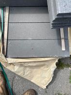 12 Stapelblokken 14x14x56 (grijs) + 3 nieuwe bandjes, Ophalen of Verzenden, Nieuw, Beton, Overige typen